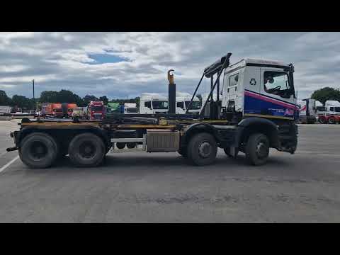 2017 Mercedes Arocs Bluetec 6 8x4 Hookloader, Entered into Auction