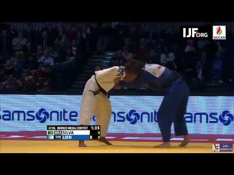 Judo 2016 Grand Prix Dusseldorf: Silva (BRA) - Lien (TPE) [-57kg] bronze