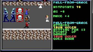 Let's Play Death Knights of Krynn [DE] 59 Golems, Golems, Golems