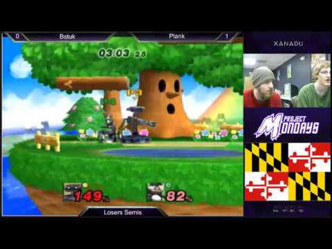 Project Mondays - Bstuk (Rob) vs Plank (Sheik) PM Losers Semis - Project M 3.5