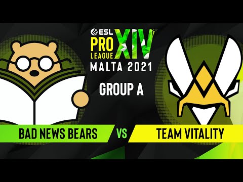 CS:GO - Team Vitality vs. Bad News Bears [Inferno] Map 1 - ESL Pro League Season 14 - Group A