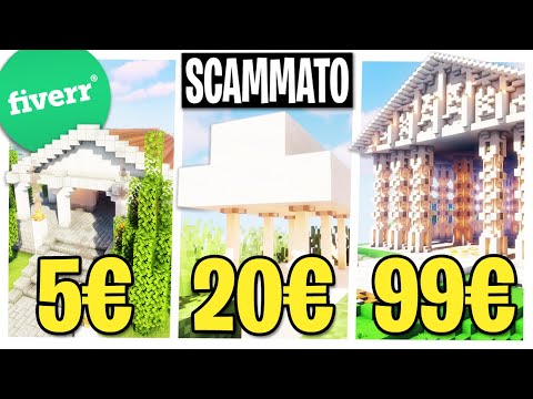 HO PAGATO 3 PRO BUILDER per COSTRUIRE un TEMPIO GRECO SU MINECRAFT! *scammato*