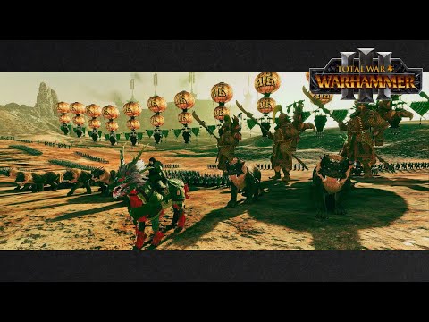 GRAND CATHAY VS CHAOS : THE DRAGON'S REVENGE - TOTAL WAR : WARHAMMER III EPIC CINEMATIC