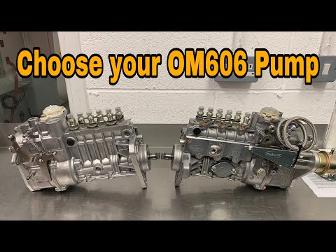 Luke helps you CHOOSE the CORRECT Diesel Injection Pump for your OM606. Plus Unboxing a new build.