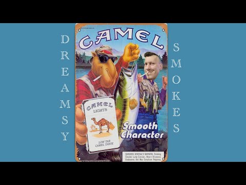 Smoking a vintage Camel light cigarette review [ 1991 ]
