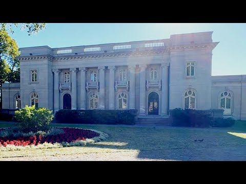 I visited a castle in Montreal museum. The Dufresne Castle. visit to a castle in Montreal museum