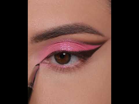 Spring Eye Makeup Tutorial 🦩 #makeuphacksforgirls #makeup