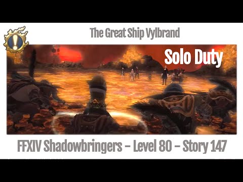 FFXIV The Great Ship Vylbrand (Solo Duty Guide) - Story Guide 147 - Shadowbringers