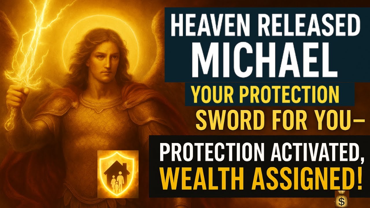 ⚔️ Archangel Michael Was Released with Sword for You — Protection Activated, Wealth Assigned! 💰