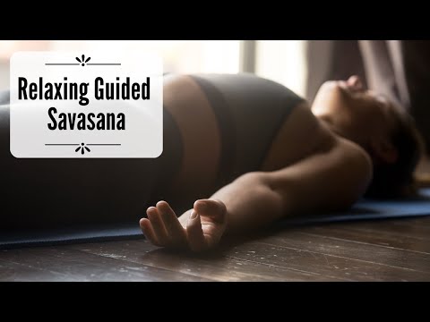 RELAXING GUIDED SAVASANA (10 minutes)| Ebb & Flow Wellbeing