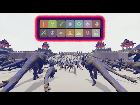 TABS - (PART 1) ALL FACTIONS VS TAOTEI (RAPTOR UNIT)