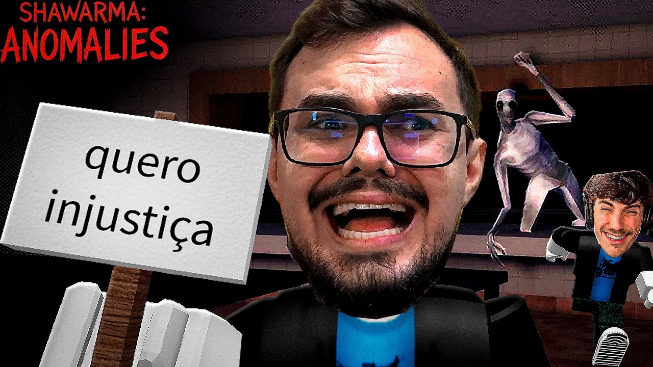 SHAWARMA KIOSKI ANOMALIAS - ROBLOX COM OS AMIGOS