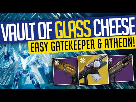 Destiny 2 | VAULT OF GLASS CHEESE! Fast & Easy Gatekeeper & Atheon! Season of the Splicer
