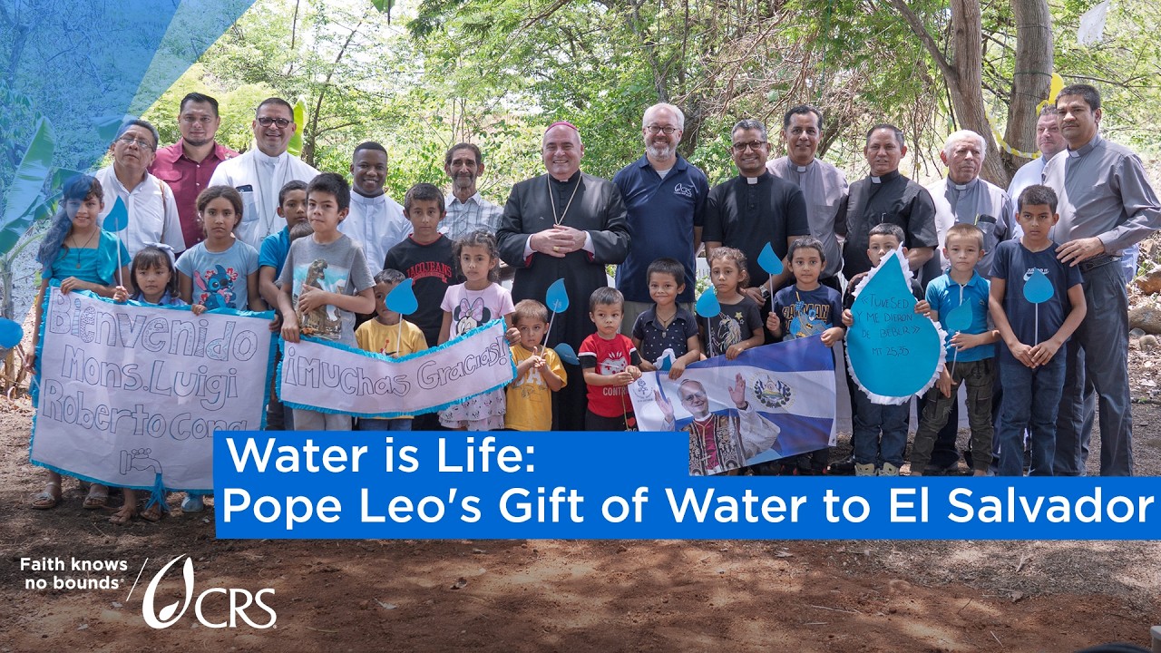 Water is Life: Pope Leo's Gift of Water to El Salvador