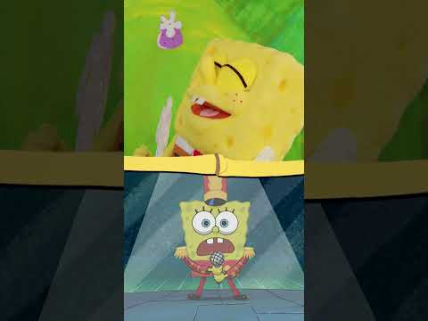 SpongeBob Sings Sweet Victory... as a Puppet! | 2021 Streamy Awards Speech