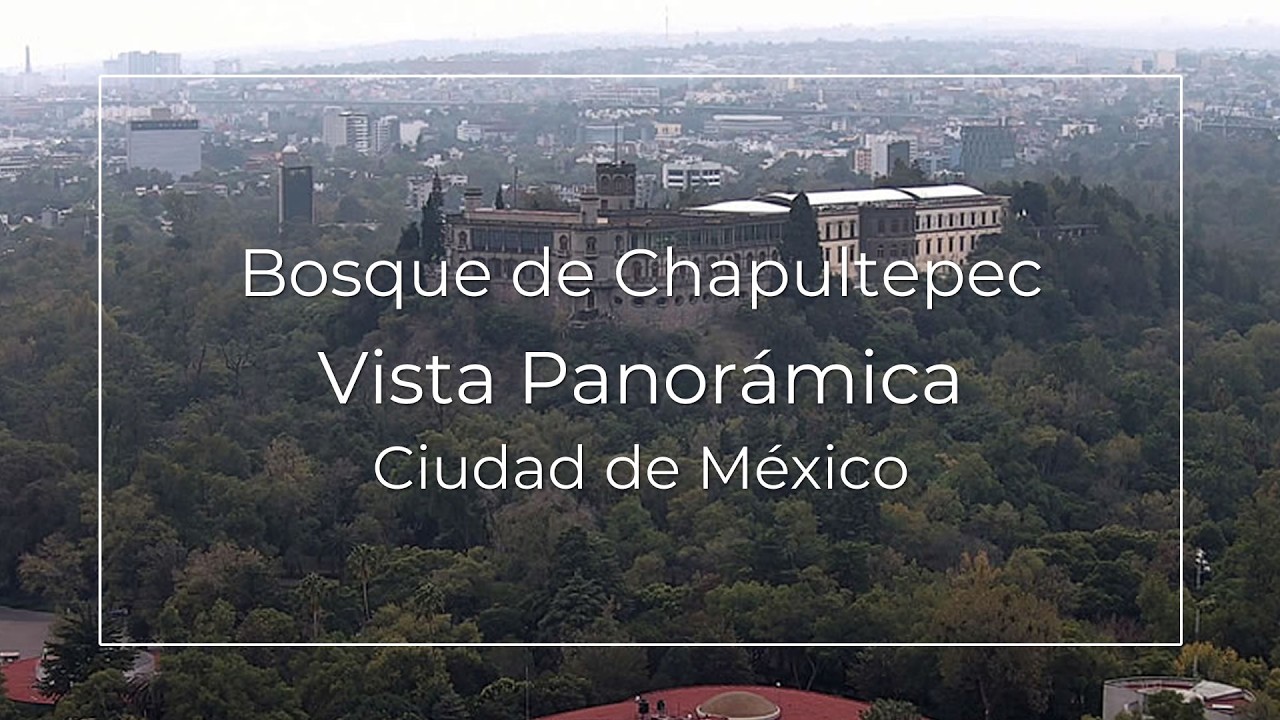Live webcam view of Chapultepec Park Skyline Panorama