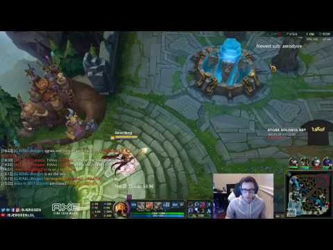 LoL Azir AP mid vs Syndra gameplay TSM Bjergsen