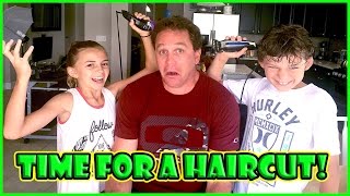 THE KIDS SHAVE SHAWN'S HEAD | 10K SUBSCRIBER CELEBRATION | We Are The Davises