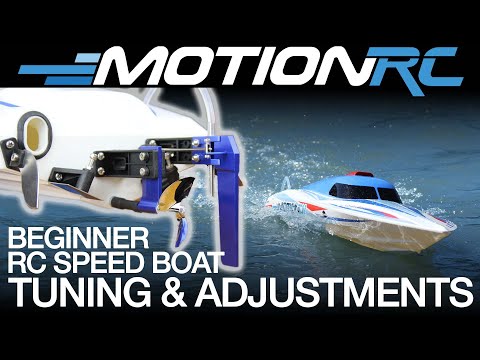 Beginner Tuning & Adjustments for an RC Speed Boat with the Bancroft Motion DV! | Motion RC