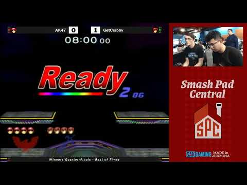 SPC 179 SSBM Winners Quarters - AK47 (Captain Falcon) vs GetCrabby (Marth)