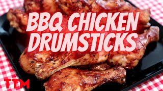 BBQ Chicken Drumsticks on the Weber Kettle