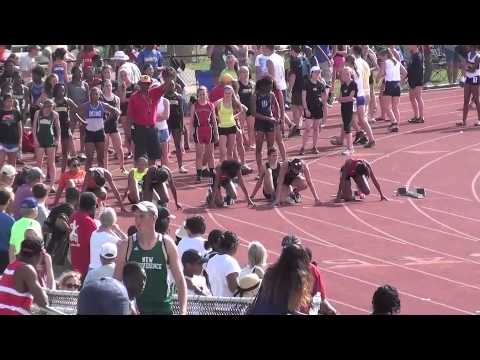 2013 Grp 4 Girls 100m Seeded Heat