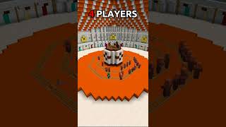 Minecraft Squid Game Crazy Mingle Game🔥🤯🎠 (Die With a Smile) #minecraft #shorts #squidgame