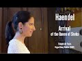 G. F. HAENDEL - Arrival of the Queen of Sheba, from 'Solomon' (Anne-Isabelle de Parcevaux, organ)