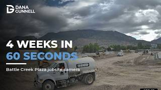 4 Weeks in 60 Seconds | Jobsite Camera Timelapse - Battle Creek Plaza