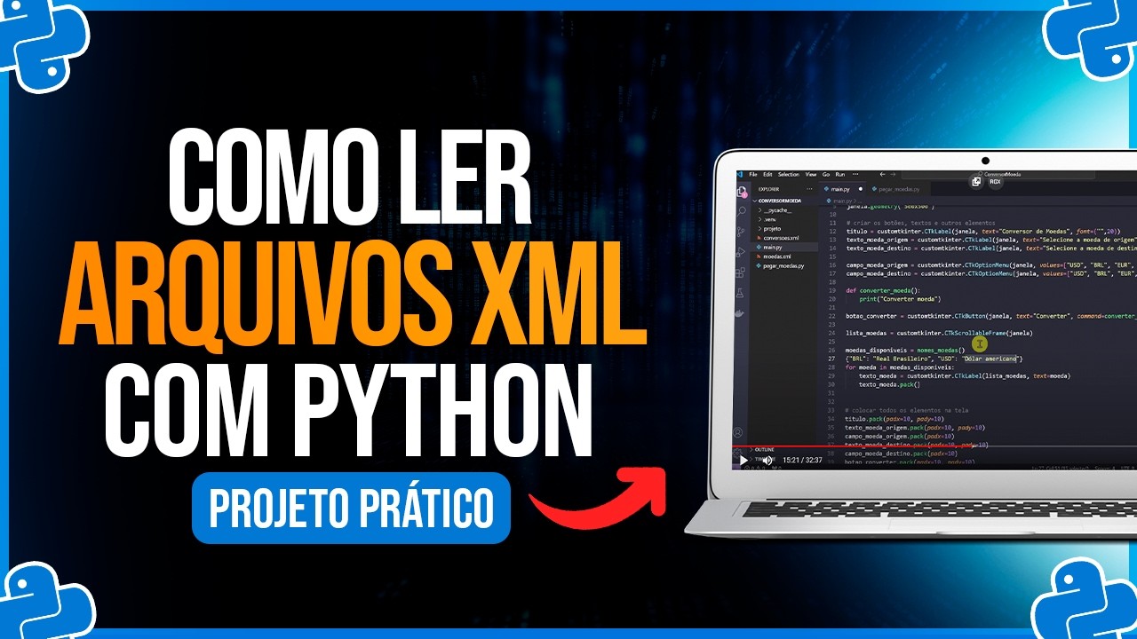 Como Ler Arquivos XML com Python - Projeto Prático