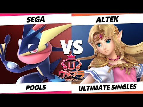 Umebura 9 - SEGA (Greninja) Vs. ALtek (Zelda) SSBU Ultimate Tournament