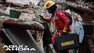 Cómo experimentan los rescatistas en México el arduo proceso de salvar una vida