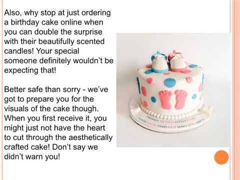 How online cakes can spread smiles during the lockdown