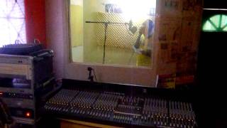 Max Romeo & Rolling Lion - inna Jamaica Pt 1 - in the vocal booth!