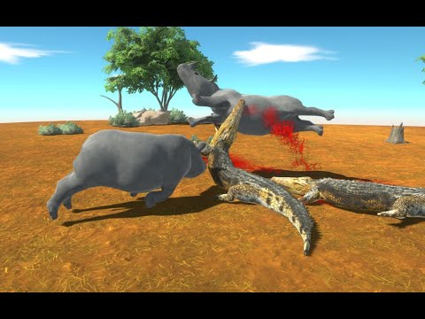Animals Hunting In The Savanna|Animal Revolt Battle Simulator