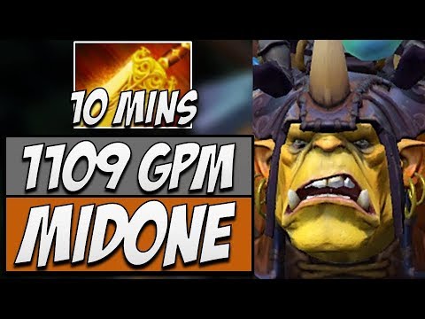 Secret.Midone Alchemist - 9826 MMR | Dota 2 Gameplay 7.14