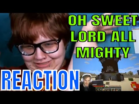 THE POOR PUPPER | My Minecraft Dog is TRAPPED underwater HELP ME!!! | REACTION