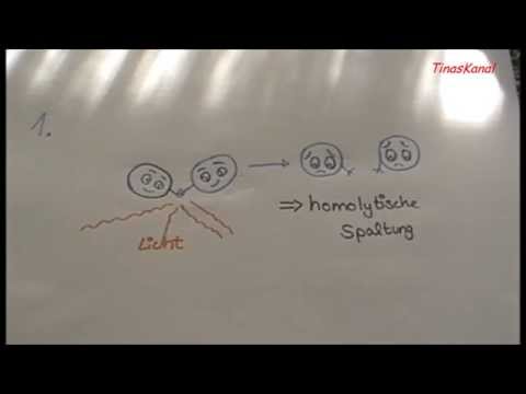 Radikalische Substitution + Übungsaufgaben I einfach erklärt