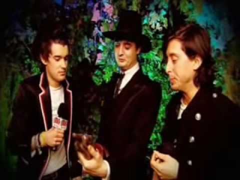 Peter Doherty and Carl Barat backstage at NME Awards 2009