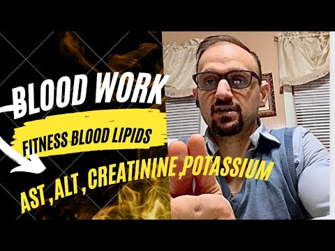 Blood levels for fitness, bodybuilders, health freaks.