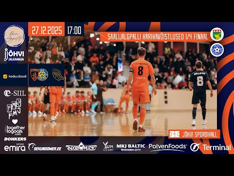 Saalijalgpalli karikavõistlused: Silla FC Phoenix vs Tartu Ravens Futsal