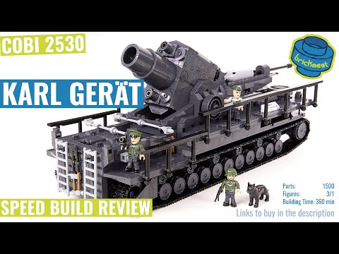 COBI 2530 60cm Karl Gerät 040 - Speed Build Review