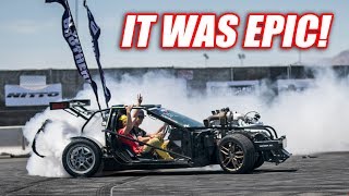 Leroy Goes INSANE At Hoonigan + We Try A REAL Drift Course! (LS Fest West Day 1)