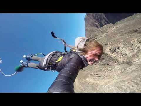 Nevis Bungy Jump in Queenstown, New Zealand - GoPro | September 2016