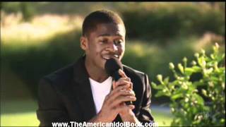 Marcus Canty at Judges Home TheXFactorUSA 2011 October 16