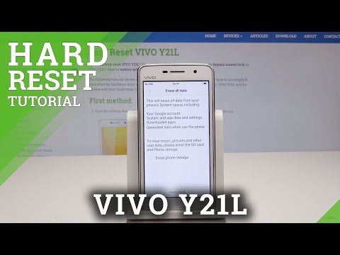 VIVO Y21L HARD RESET / VIVO FACTORY RESET TUTORIAL