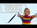 Recount Writing For Kids // English Writing