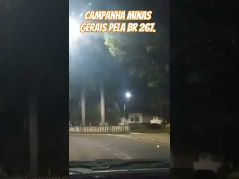 Portal da Cidade de Campanha Minas Gerais pela BR 267. Video completo no canal.