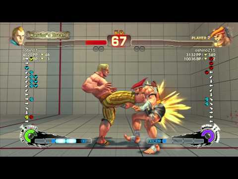 SSF4 AE: robin01 (Abel) vs oshino215 (Adon) - Game 1 (720p HD)