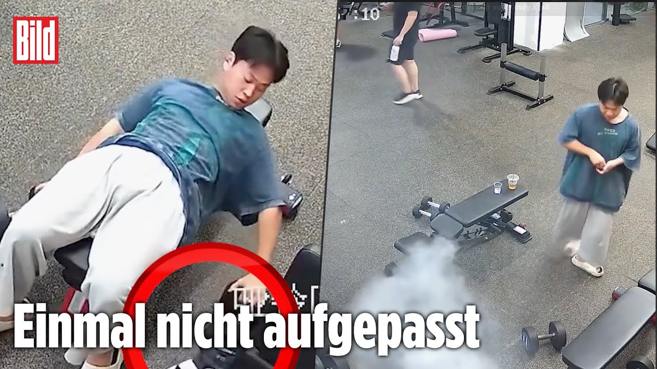 Hantel bringt Handy zum Qualmen